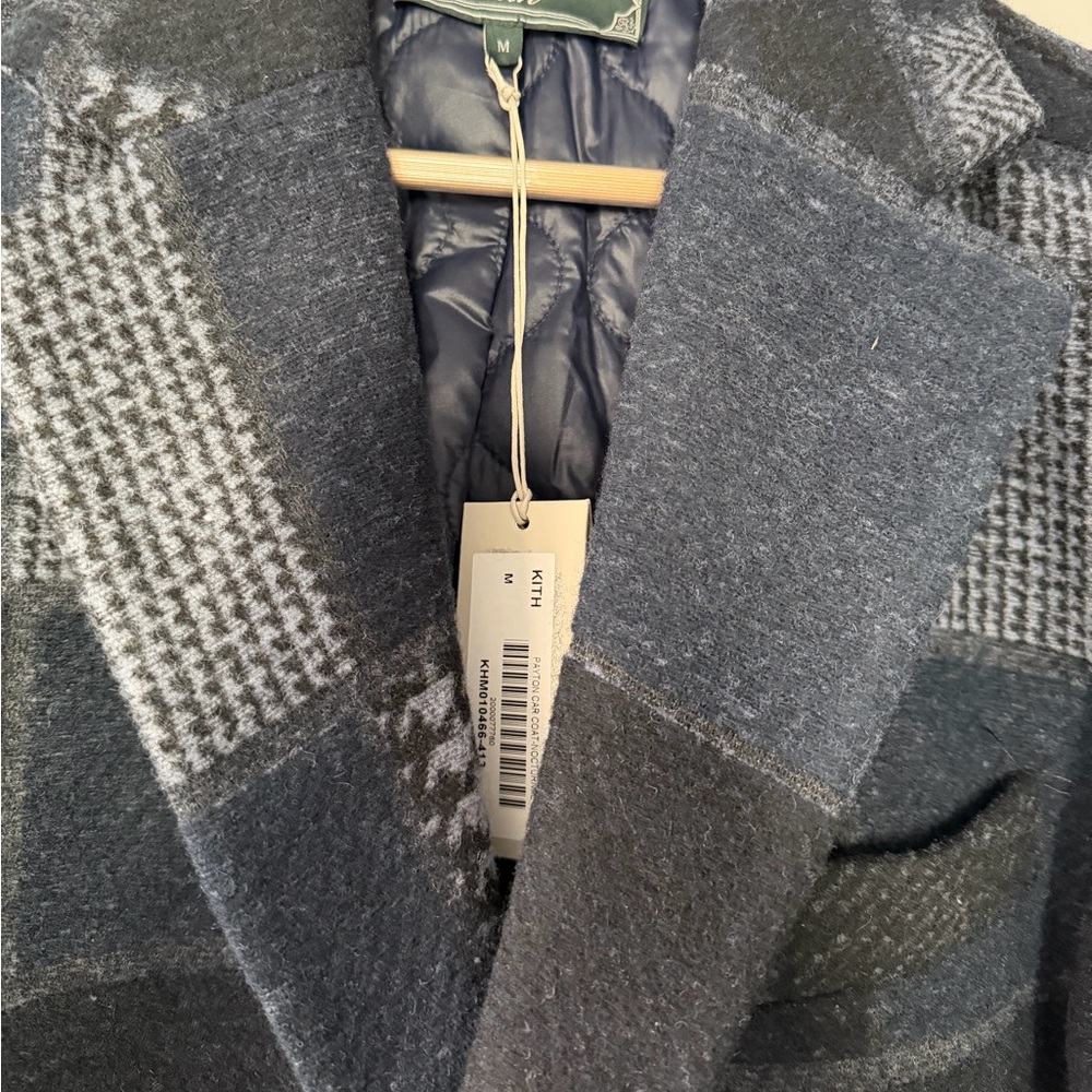 New KITH Payton Car Coat Patchwork Medium - Picture 5 of 5